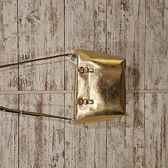 Michael Kors - Gold - Crossbody Bag - NWT - Retail $498 - - Picture 4 of 5